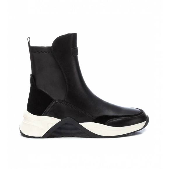 NEW XTI women's casual booties in black - Picture 1 of 4